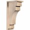 Ekena Millwork Mediterranean Smooth Corbel w/Backplate, Douglas Fir, 7 1/2"W x 12"D x 24"H COR08X12X24MED01SDF - alternate 1